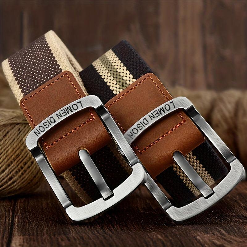 Canvas Belt Men Women Casual Jeans Fashion Leather Belt