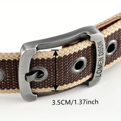 Canvas Belt Men Women Casual Jeans Fashion Leather Belt