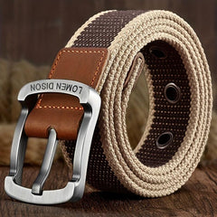 Canvas Belt Men Women Casual Jeans Fashion Leather Belt