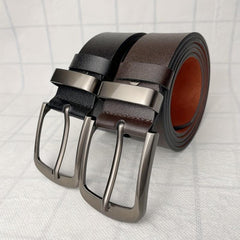Men's Pin Buckle Casual PU Leather Belt