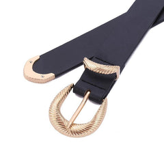 Women Punk Belt Heavy Metal Vintage Belt For Jeans Dress