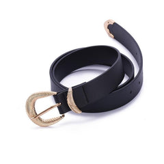 Women Punk Belt Heavy Metal Vintage Belt For Jeans Dress
