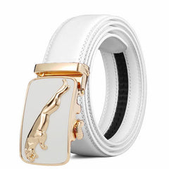 Men's Casual Alloy PU Leather Belt