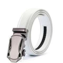 Men's Casual Alloy PU Leather Belt
