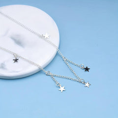 Bohemia Star Tassel Waist Chain Beach Belly Chain Lucky Stars Bikini Waist Chain