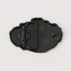 Vintage Fish Bone Belt Buckle For Men Women Western Cowboy Cowgirl