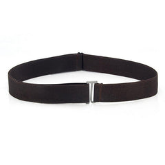 Canvas Stretch Braid Belt Women No Show Invisible Belt Elastic Waist Belt