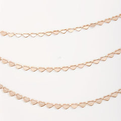 Golden Heart Hollow Out Chain Belt Dress Girdle Women Accessories