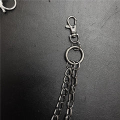 Spiked Retro Circle Waist Chain for Men and Women