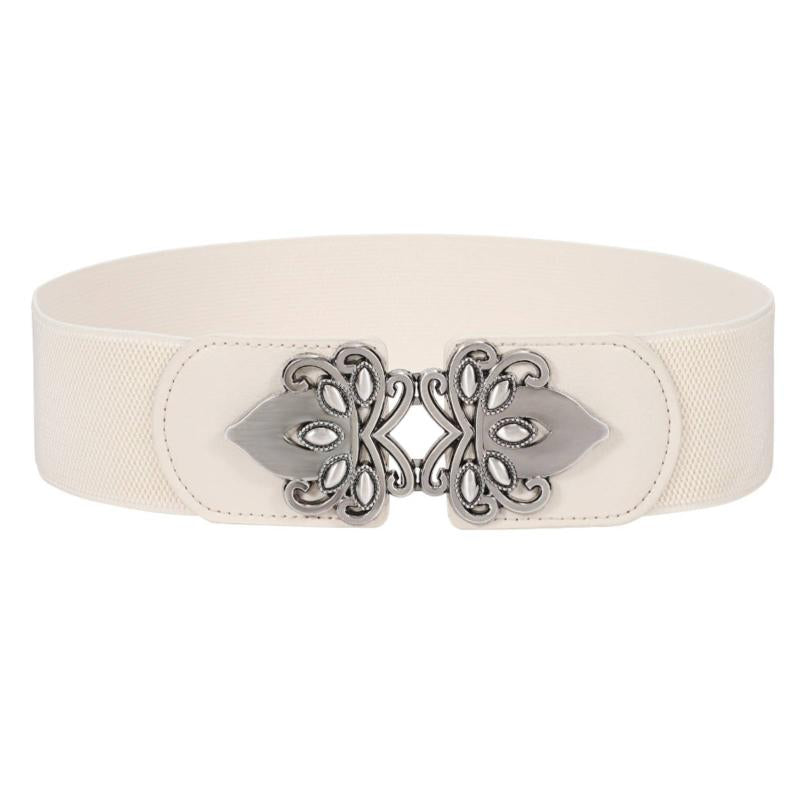 Vintage Wide Elastic Stretch Waist Belt for Party Prom Banquet