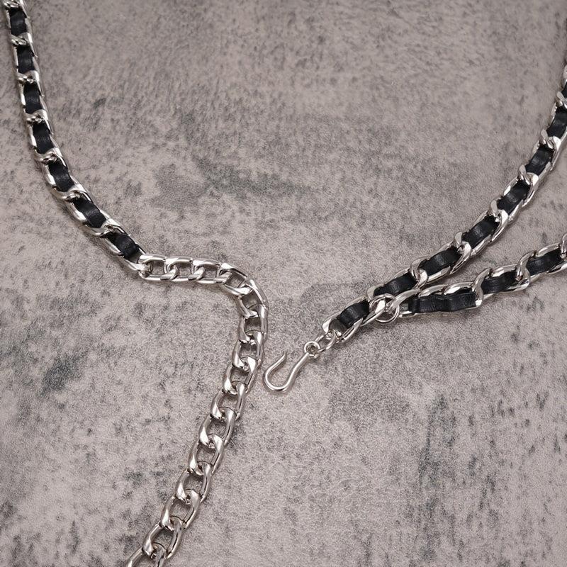 Chain Belt Women's Waist Chain Accessories for Skirt Shirt Pants
