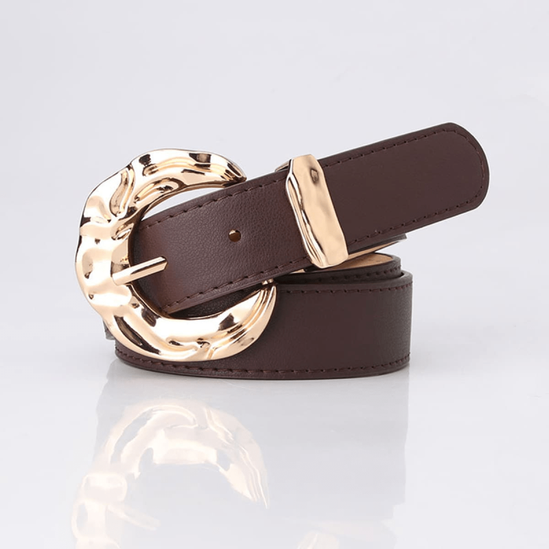 Women's Pin Buckle Waist Belt for Jeans Pants Dress