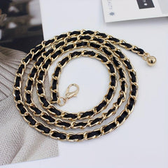 Adjustable Braided Waist Chain Ball Pendant Belly Chain Decorative Dress Girdle