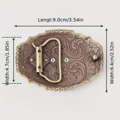 Vintage Boot Belt Buckle For Women & Men Western Jeans Accessories