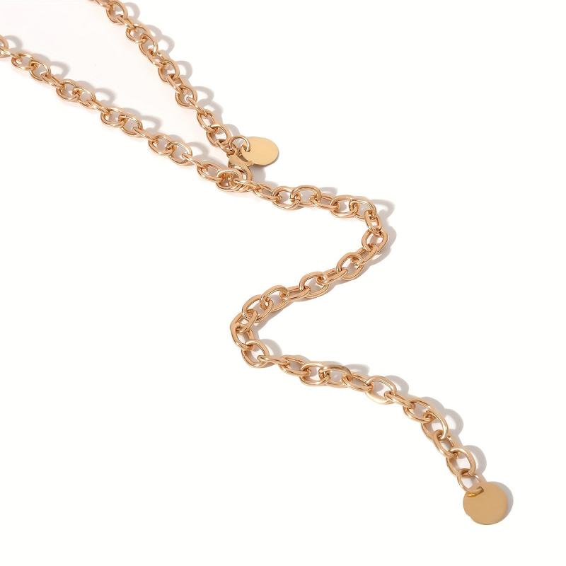 Metal Tassel Body Chain Waist Belt Dress Accessory