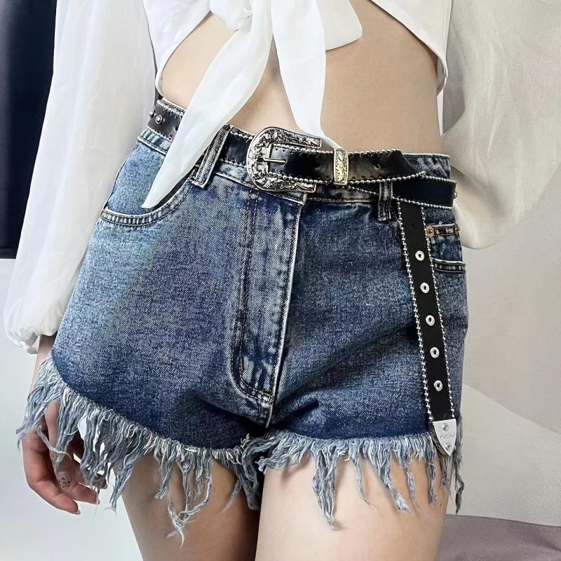 Y2K Western Buckle Belt Vintage Belt PU Leather Belt