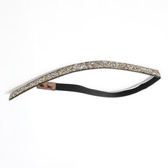 Yellow Full Rhinestone Elastic Belt for Party Prom