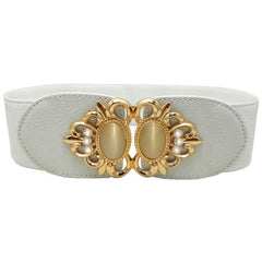 Rhinestone Waist Belt Wide Wrap Cinch Corset Wide Belt For Women
