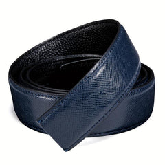 Men's Leather Belt Waist Stap Without Buckle Durable Business Fit