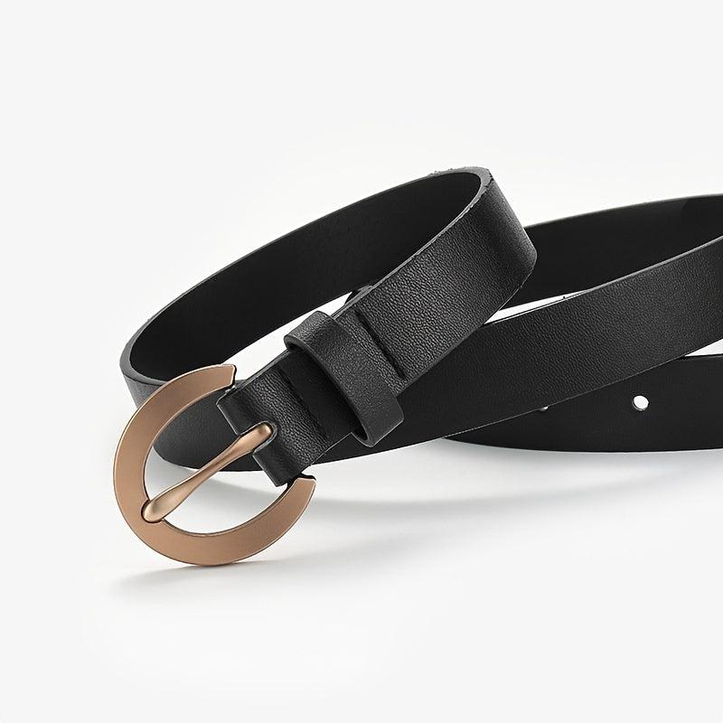 Women's Alloy Pin Buckle Shirt Dress Belt