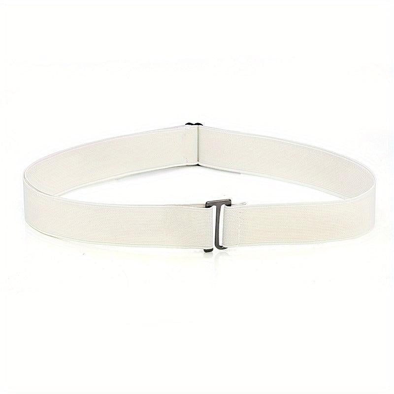 Adjustable Elastic No Show Belt for Jeans Pants Unisex