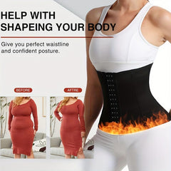 Large Size Women Sauna Waist Trainer Trimmer Corset Weight Loss Tummy Wrap