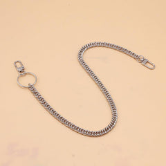 Metal Keychain Hipster Pant Chain Jean Key Wallet Belt Ring Clip M