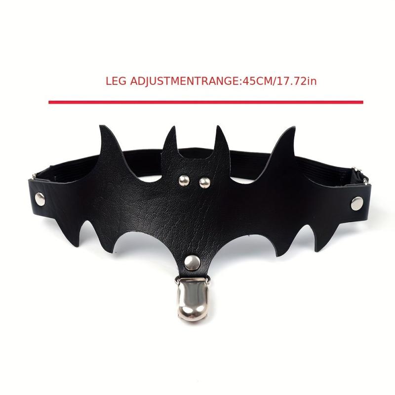 Bat Wings Garter Belt Gothic Harness Belt Punk Single Leg Garter Belt