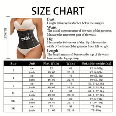 Shapewear Waist Trainer Elastic Sweatband Workout Corset Sauna Belt