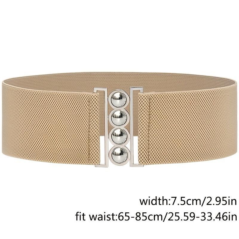 Vintage Elastic Wide Belt for Women