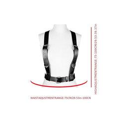 PU Leather Harness Belt Ladies Body Suspenders Belt Punk Belt