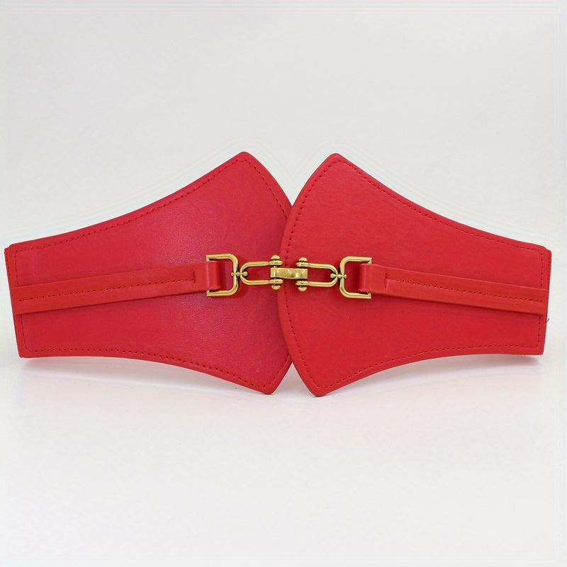 Vintage Wide Belt Elastic Cinch Women Waist Belt