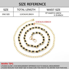 Pearl Waist Chain Women's Decorative Belt Skirt Dress Thin Belt