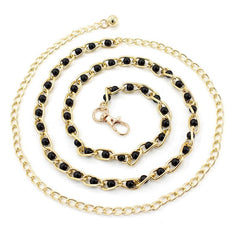 Pearl Waist Chain Women's Decorative Belt Skirt Dress Thin Belt