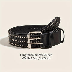 Y2K Rivet Eyelet Belt for Women