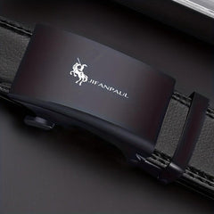 Men's Business Buckle Belt for Outdoor Party Travel