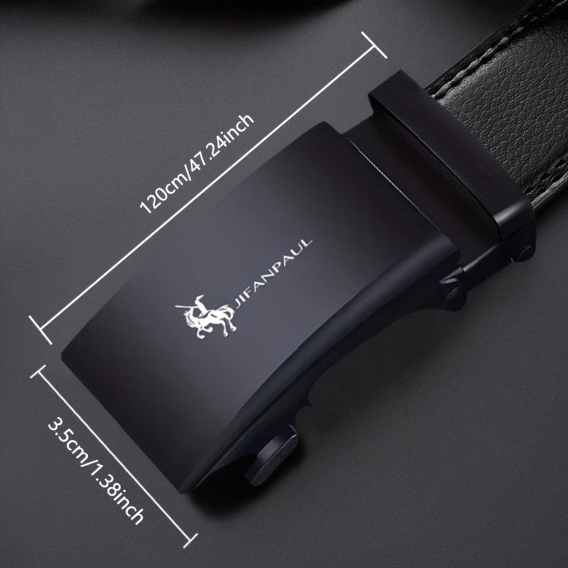 Men's Business Buckle Belt for Outdoor Party Travel