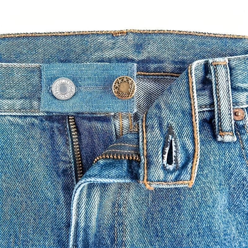 Adjustable Pants Button Extender Elastic Waist Strong Easy Fit