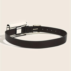 Hip Hop Striped Purse Belt PU Leather Crossbody Mini Bag Belt