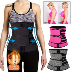 Women's Waist Trainer Sauna Sports Belt Fitness Waist Corset Belts