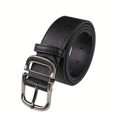 Unisex Pin Buckle Wide PU Belt Casual Jeans Pants Belt
