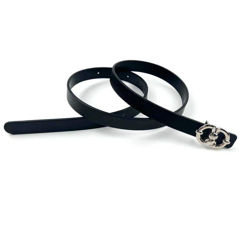 Vintage Rabbit Double D Buckle Belt for Women