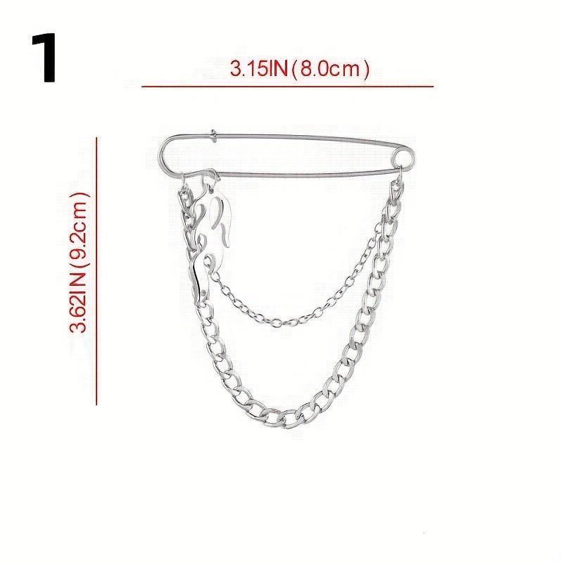 Double Layer Butterfly Brooch Waist Pin for DIY