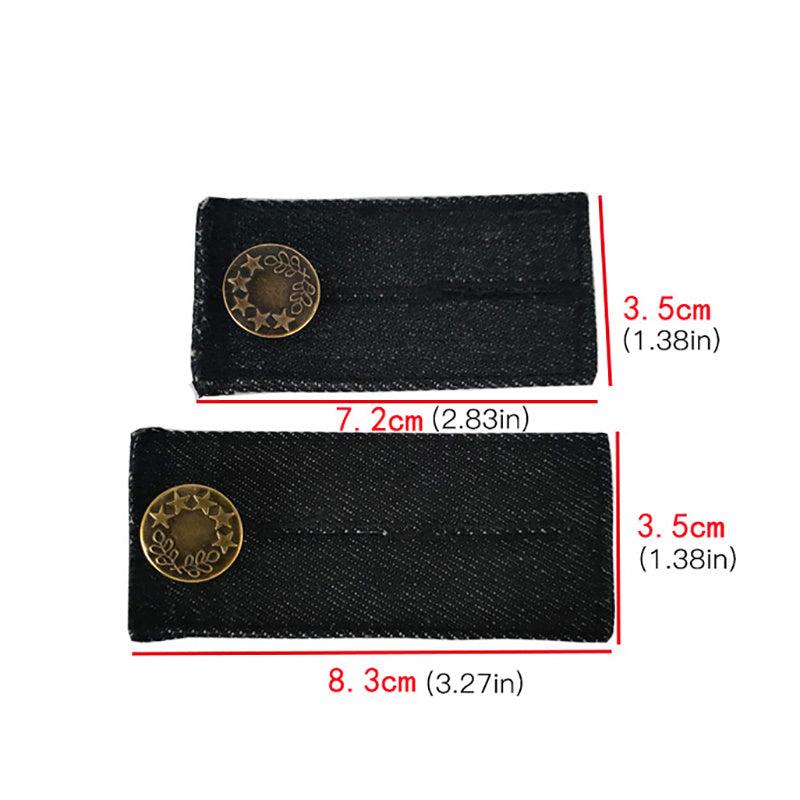 1pc Strong Denim Jeans Waist Extenders Waistband Expanders