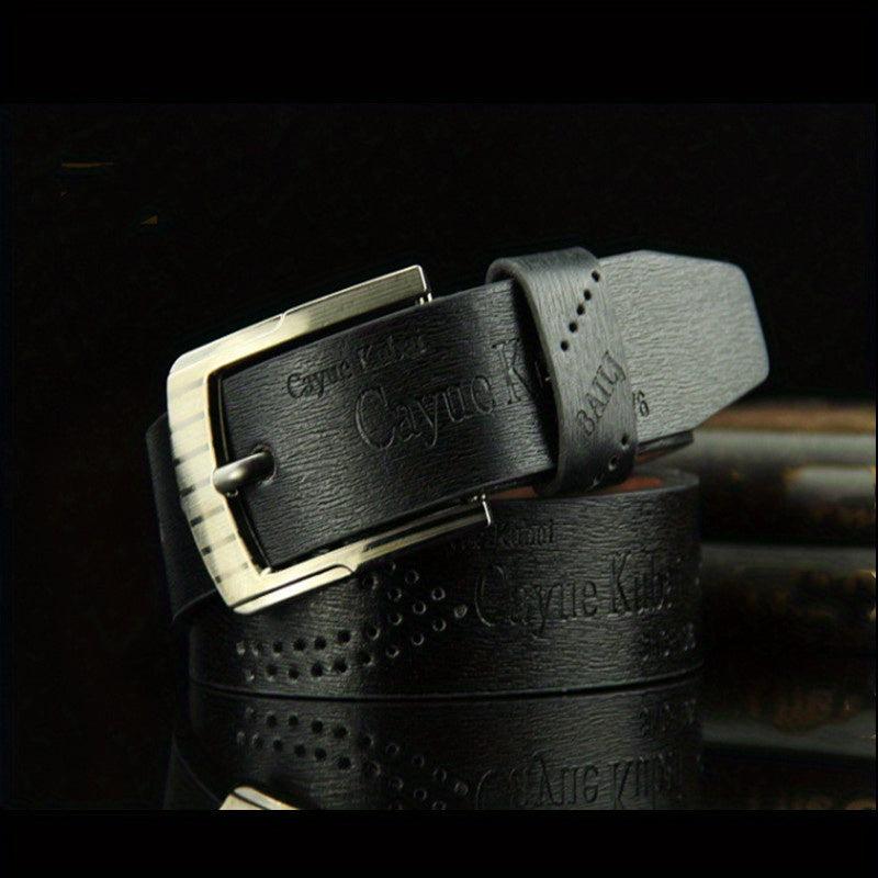 Men's Casual English Belt Youth Street Motorcycle Punk Belt