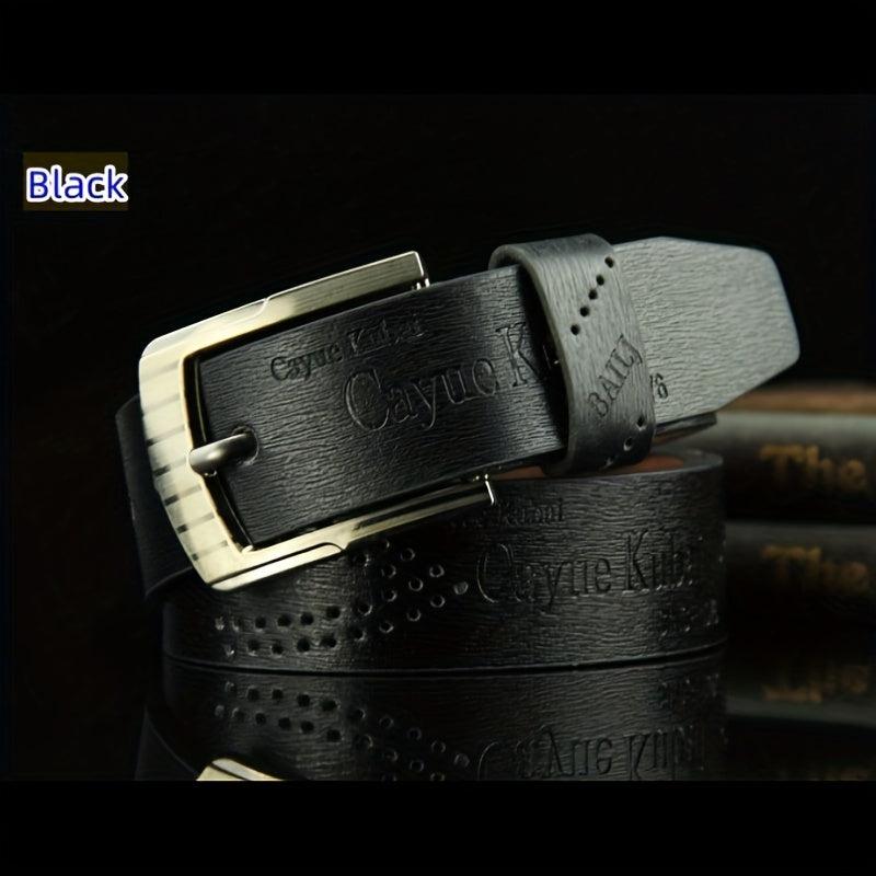 Men's Casual English Belt Youth Street Motorcycle Punk Belt