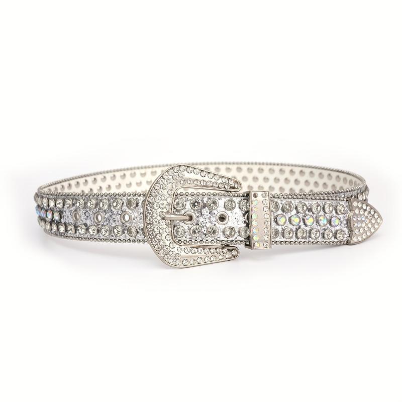 Rhinestone Western Cowgirl Studded Belt