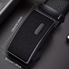 Men's PU Leather Automatic Buckle Belt