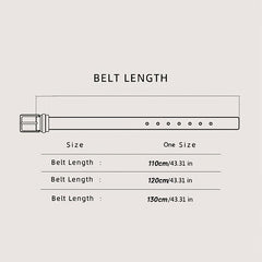 Men's Crocodile Pattern PU Leather Belt