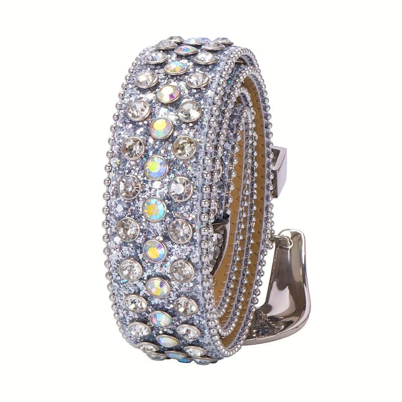 Rhinestone Belt Western Cowgirl Cowboy Waistband
